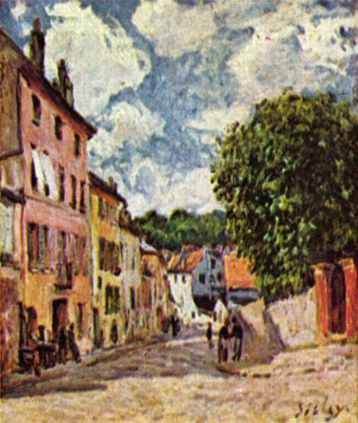 Strabe in Moret-Sur-Loing